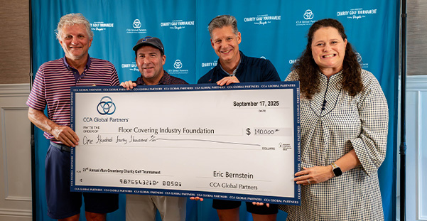 CCA Global Partners Donation for 2025 tournament.